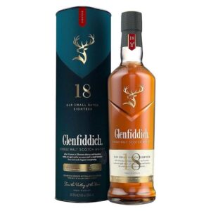 Glenfiddich 18 Year Old Single Malt Scotch Whiskey